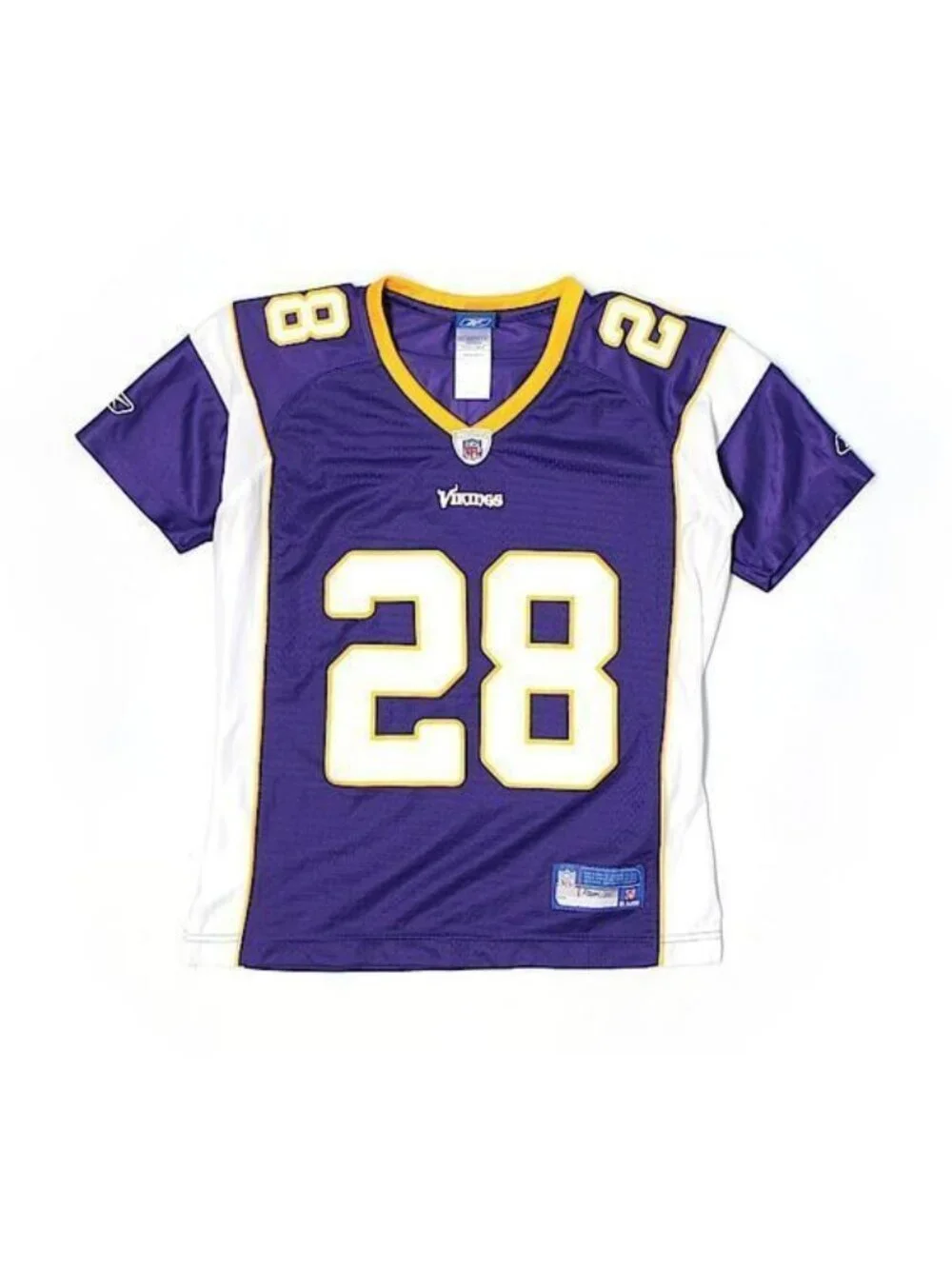 Youth Boy Reebok Minnesota Vikings Adrian Peterson #28 Jersey Size S Sewn